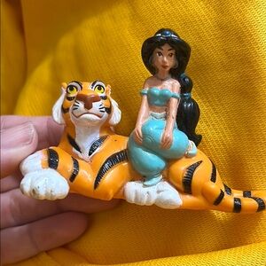 Aladdin PRINCESS JASMINE & RAJAH Mattel 1992 Vintage Disney Figure